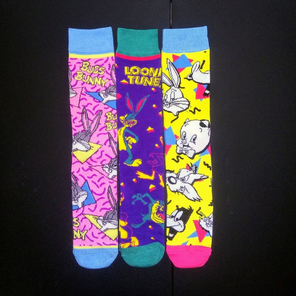 Looney Tunes casual crew socks